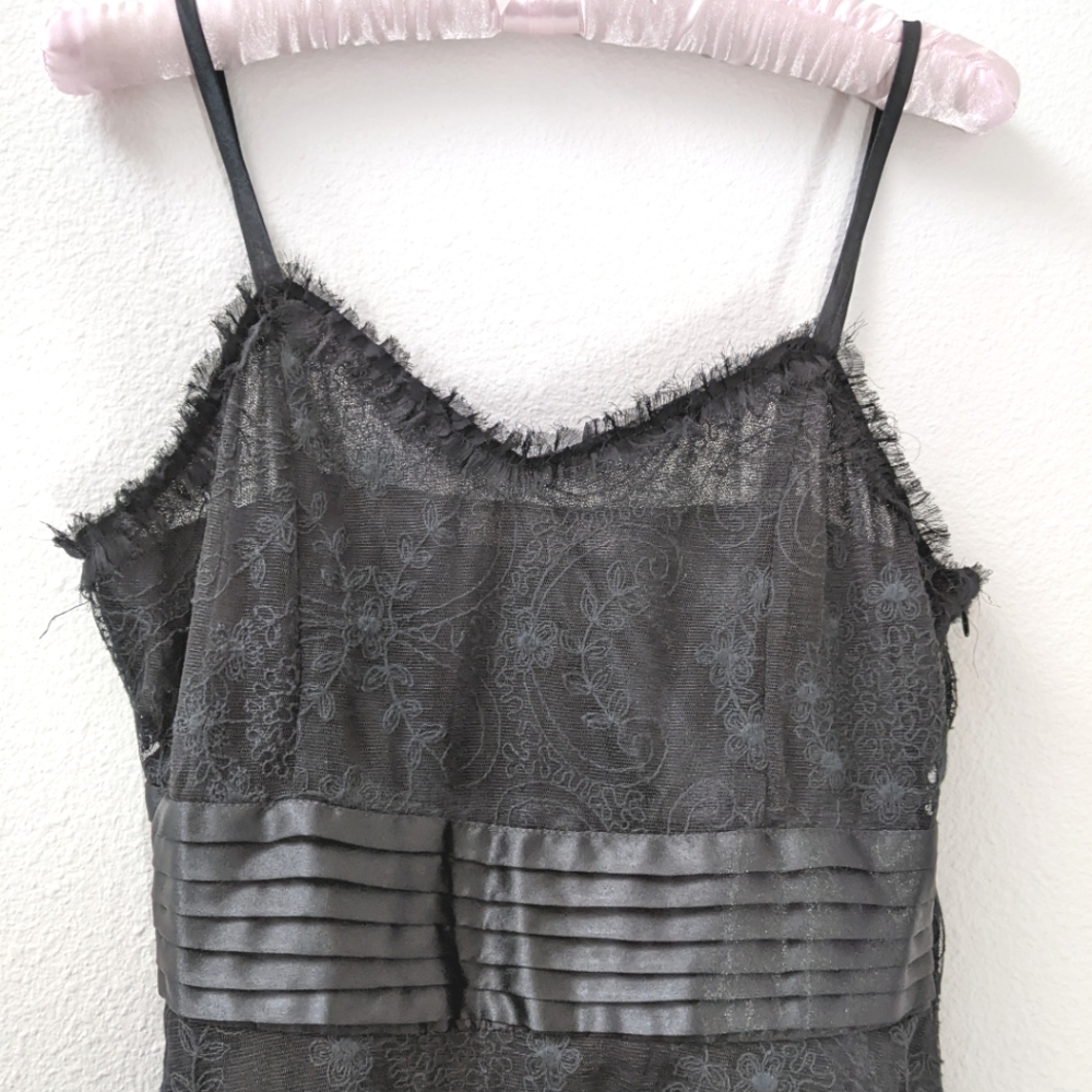 SOLD🔴 Y2k/2000s lace overlay dress - Picture 4 of 11